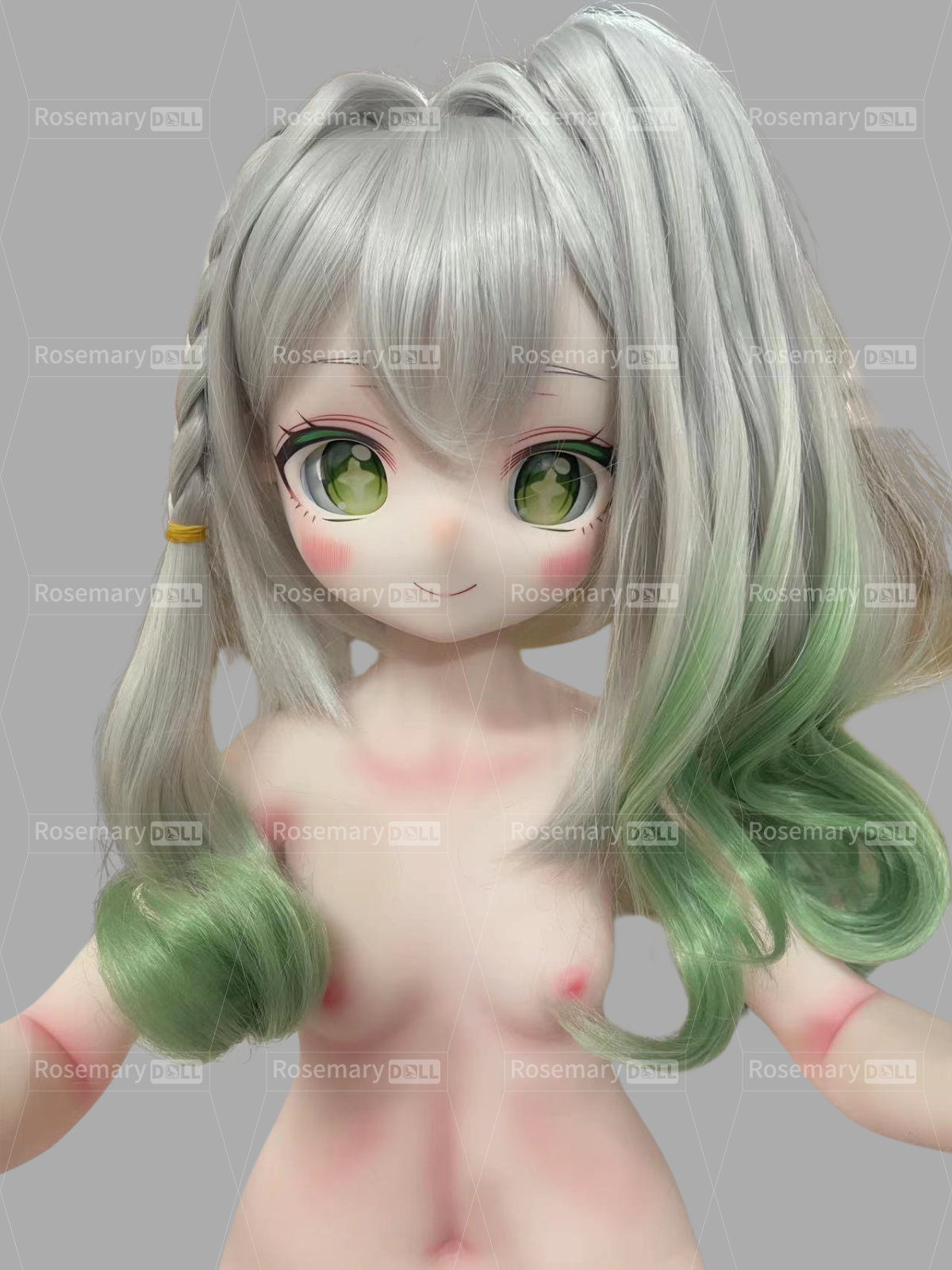 MOZUDoll 小草 85cm アニメ シリコンヘッド＋TPEボディ ラブドール貧乳-1